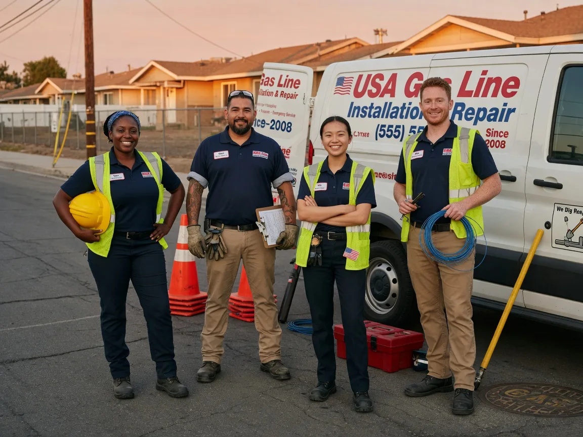 Gas Line Installation company in Warrington, PA
